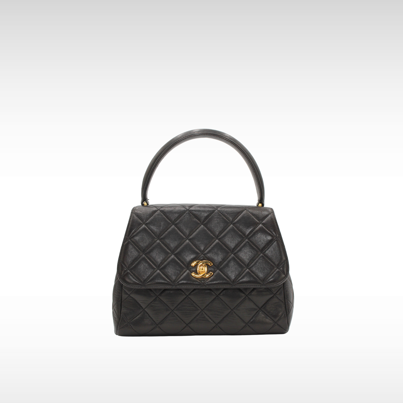 Lamb Black Handbag