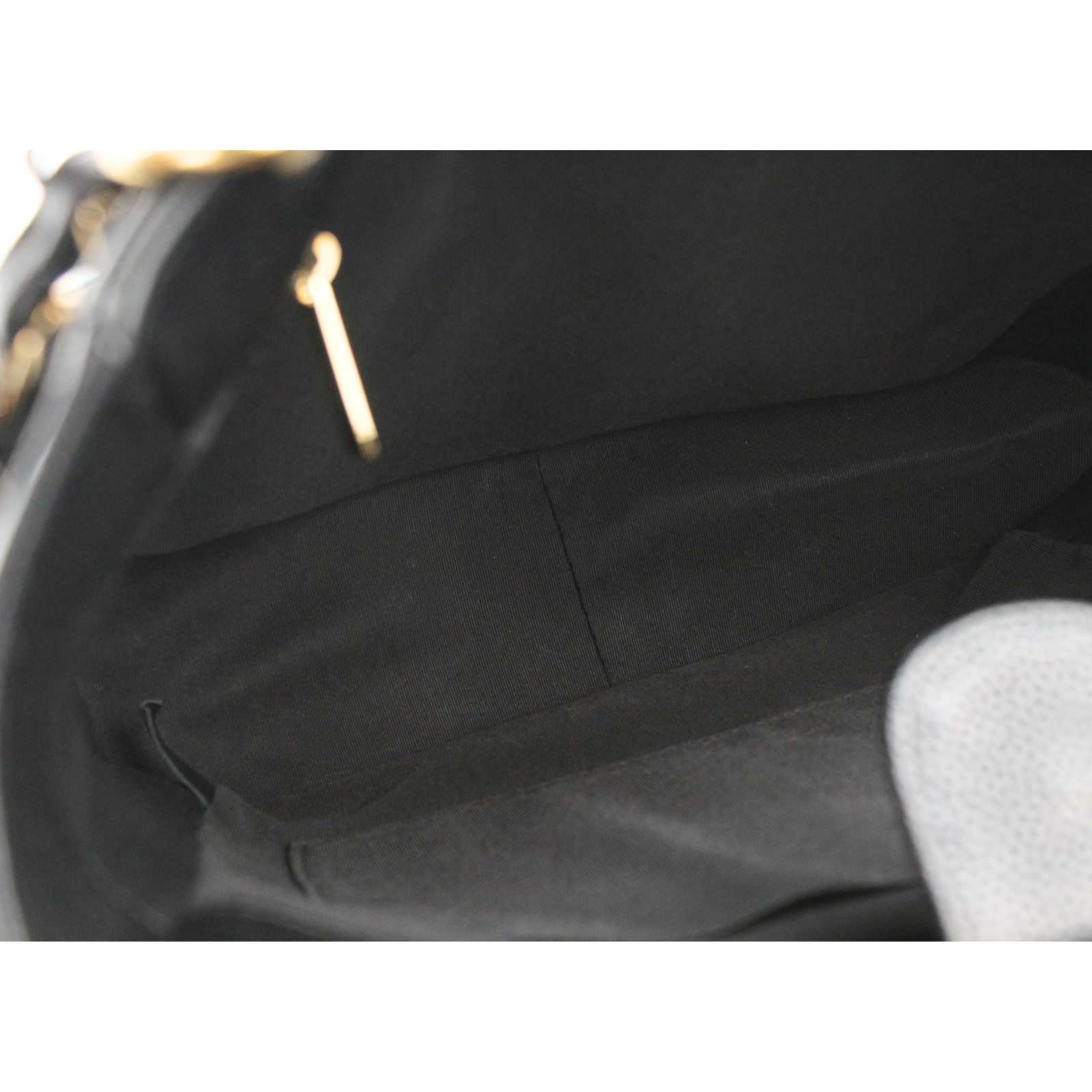 Petite Shopping Tote (PST) Caviar Black Tote Bag