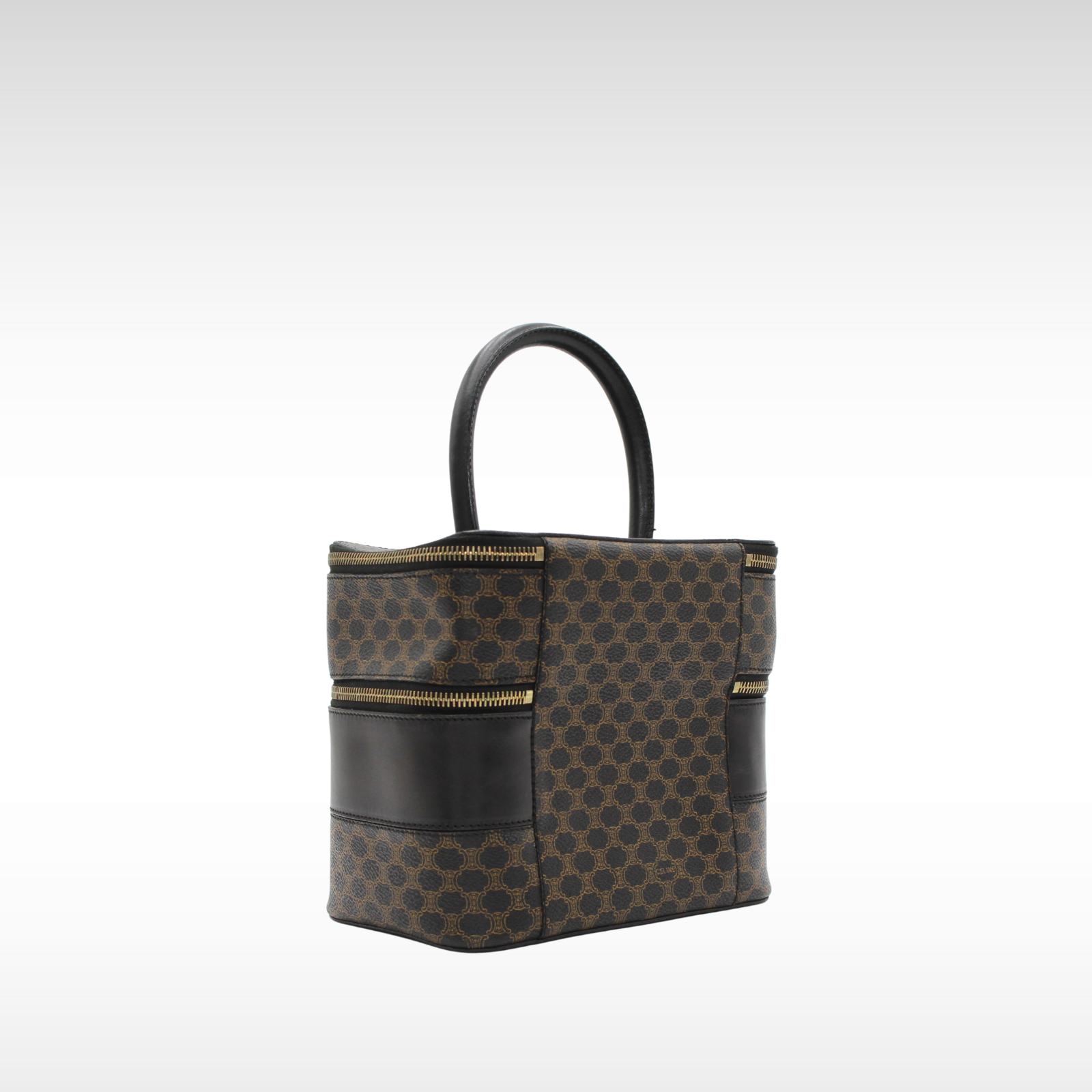 Macadam Coated Canvas Vanity Bag
