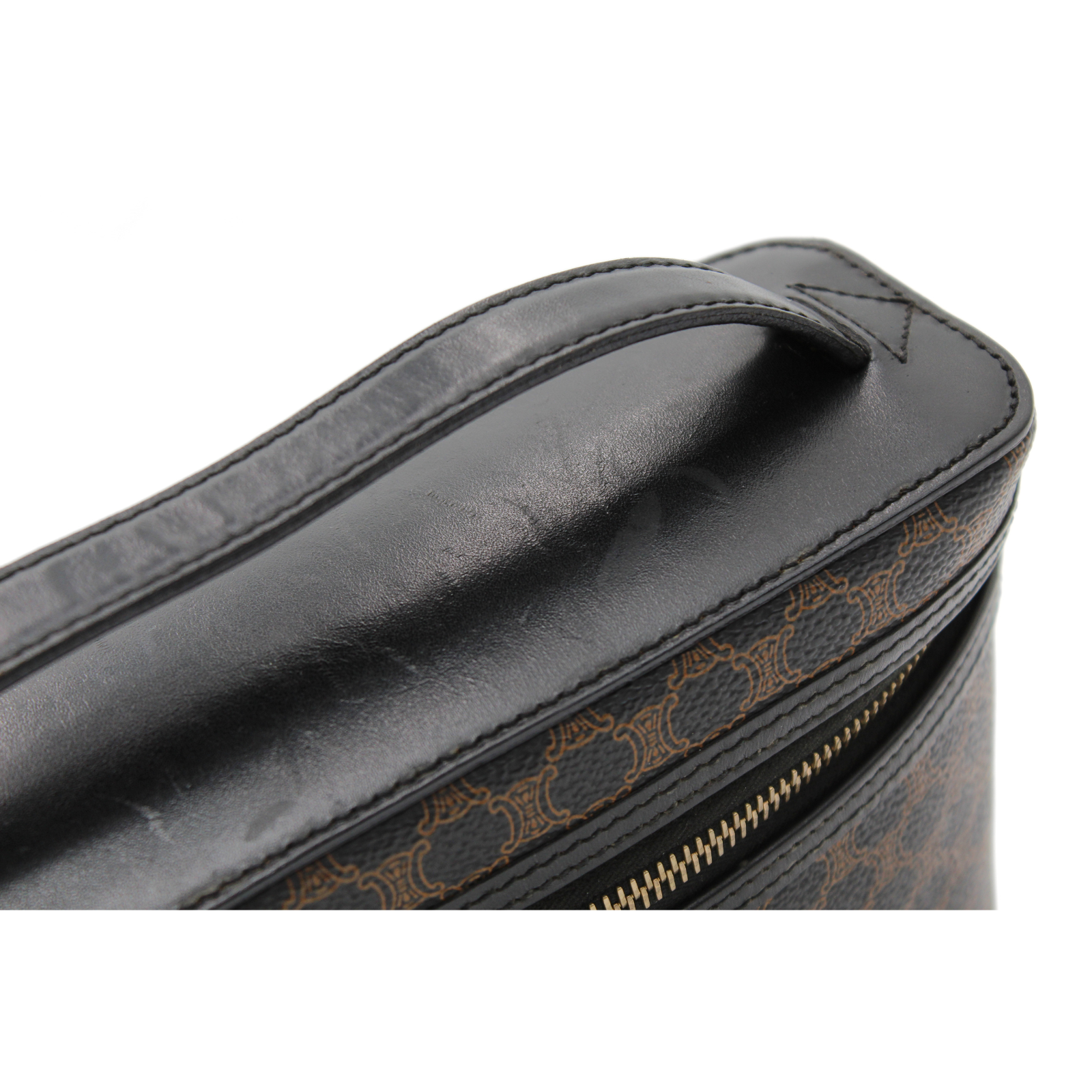 Macadam Coated Canvas Handbag