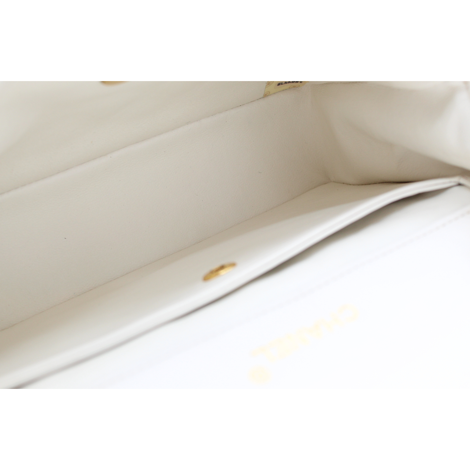 Lamb White + Black Crossbody Bag
