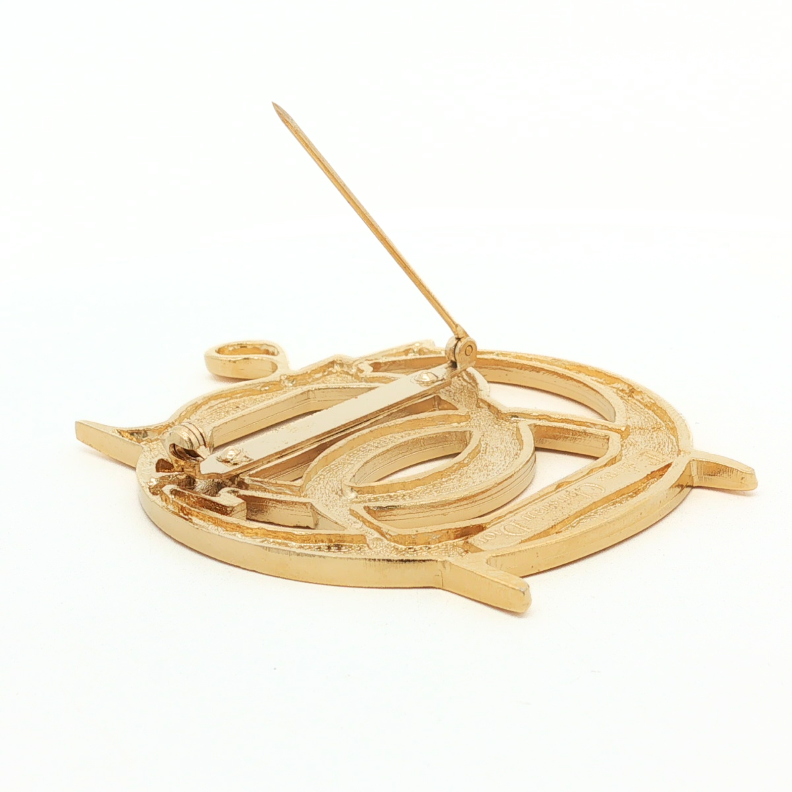 Parfume Logo Metal Brooch