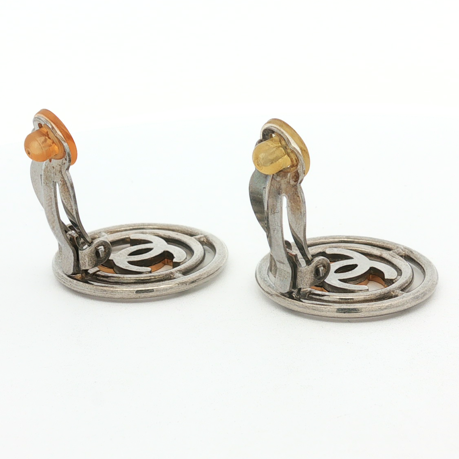 Metal Silver Earrings