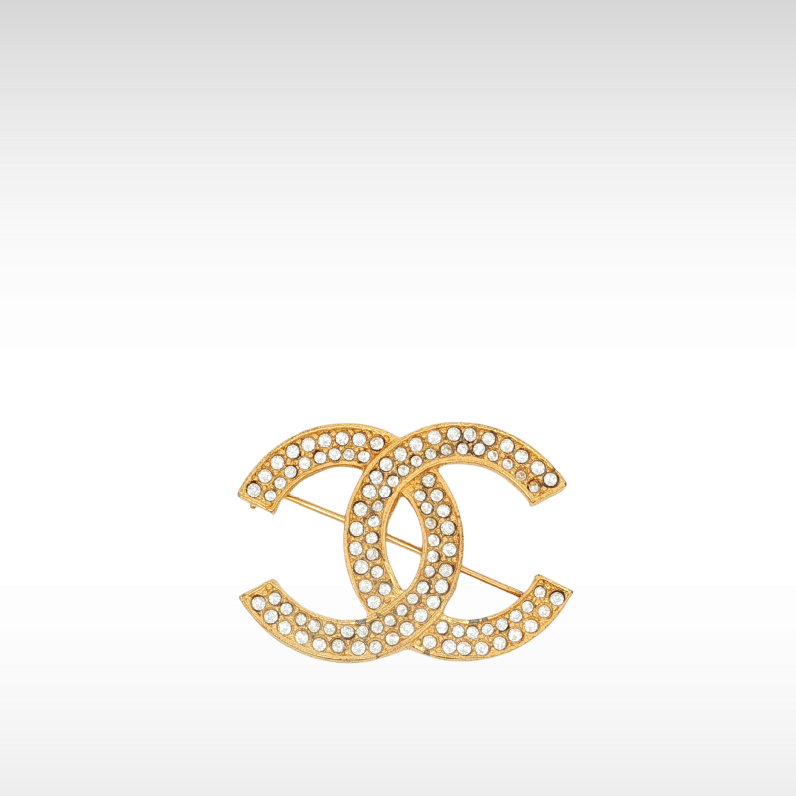Brass Gold Brooch