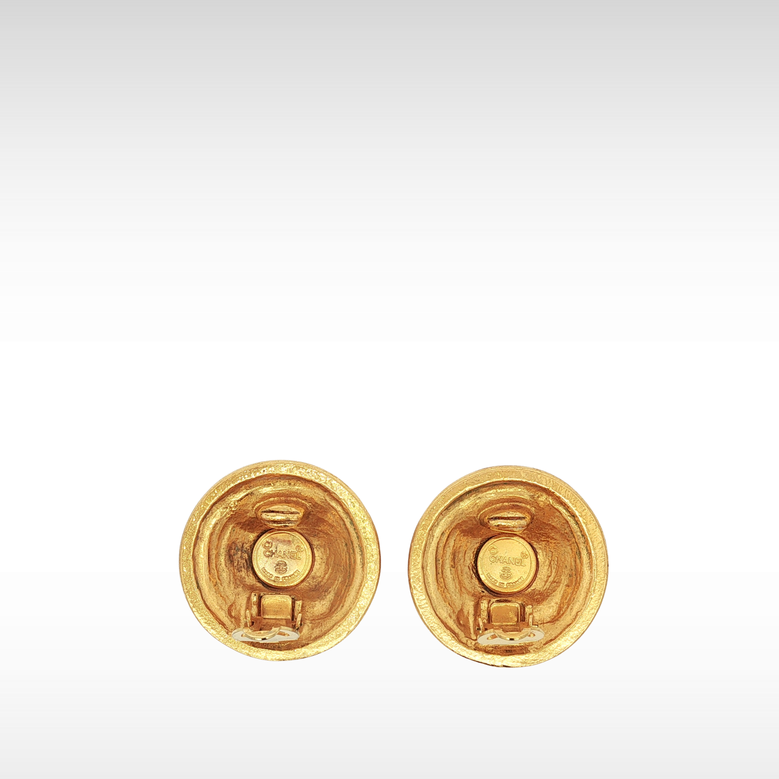 Brass Gold Earrings