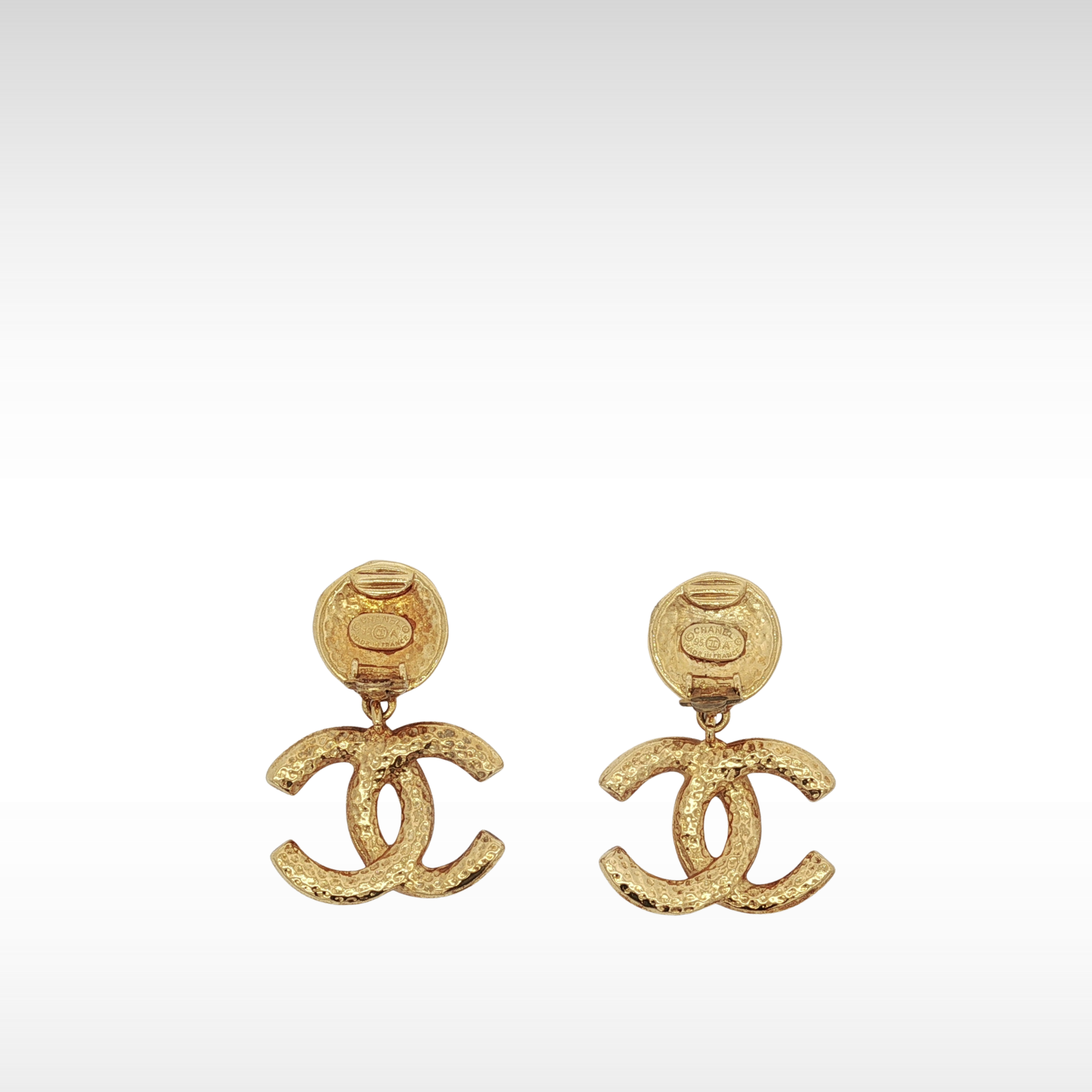 Brass Gold Earrings