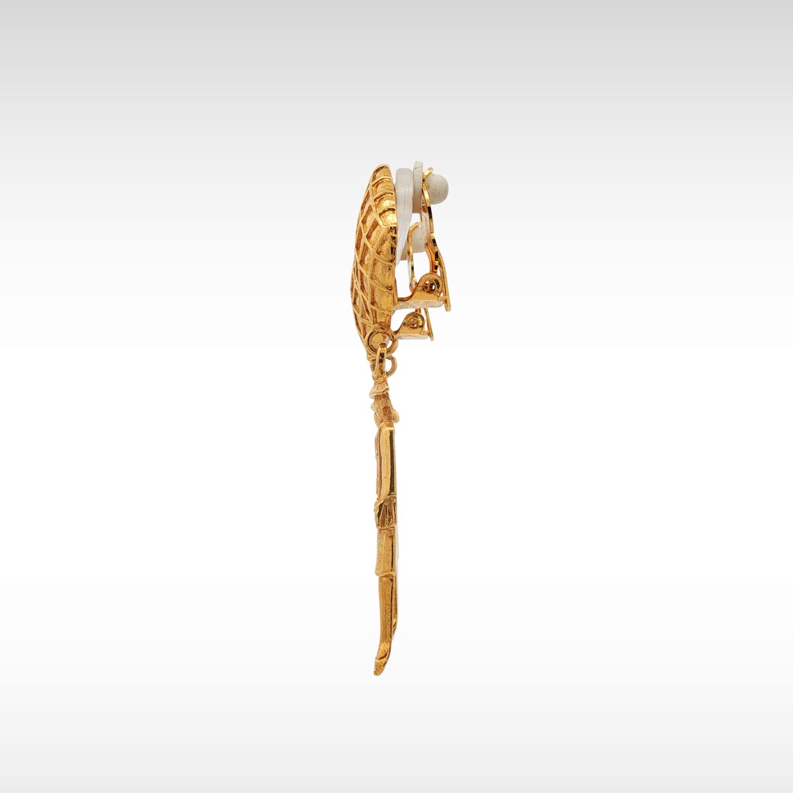 Brass Gold Earrings