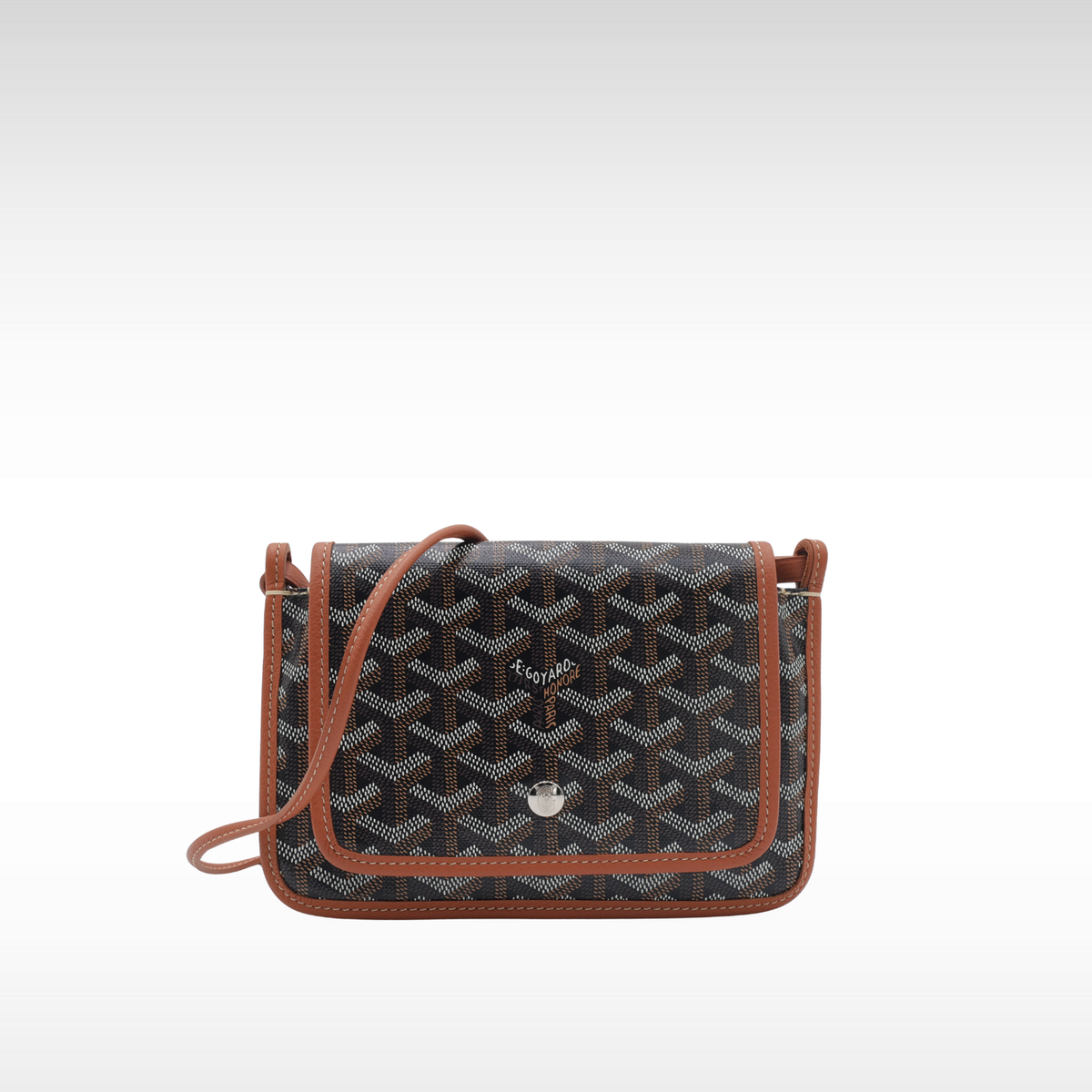 Plumet Coated Canvas Crossbody Bag
