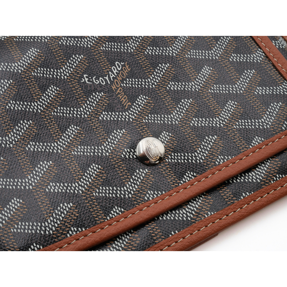 Plumet Coated Canvas Crossbody Bag