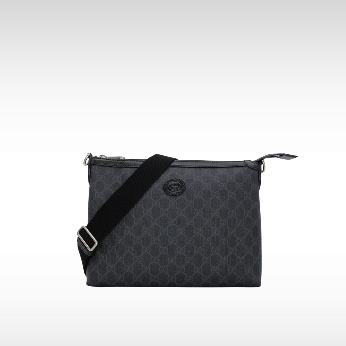 Interlocking G GG-Supreme Coated Canvas Crossbody Bag