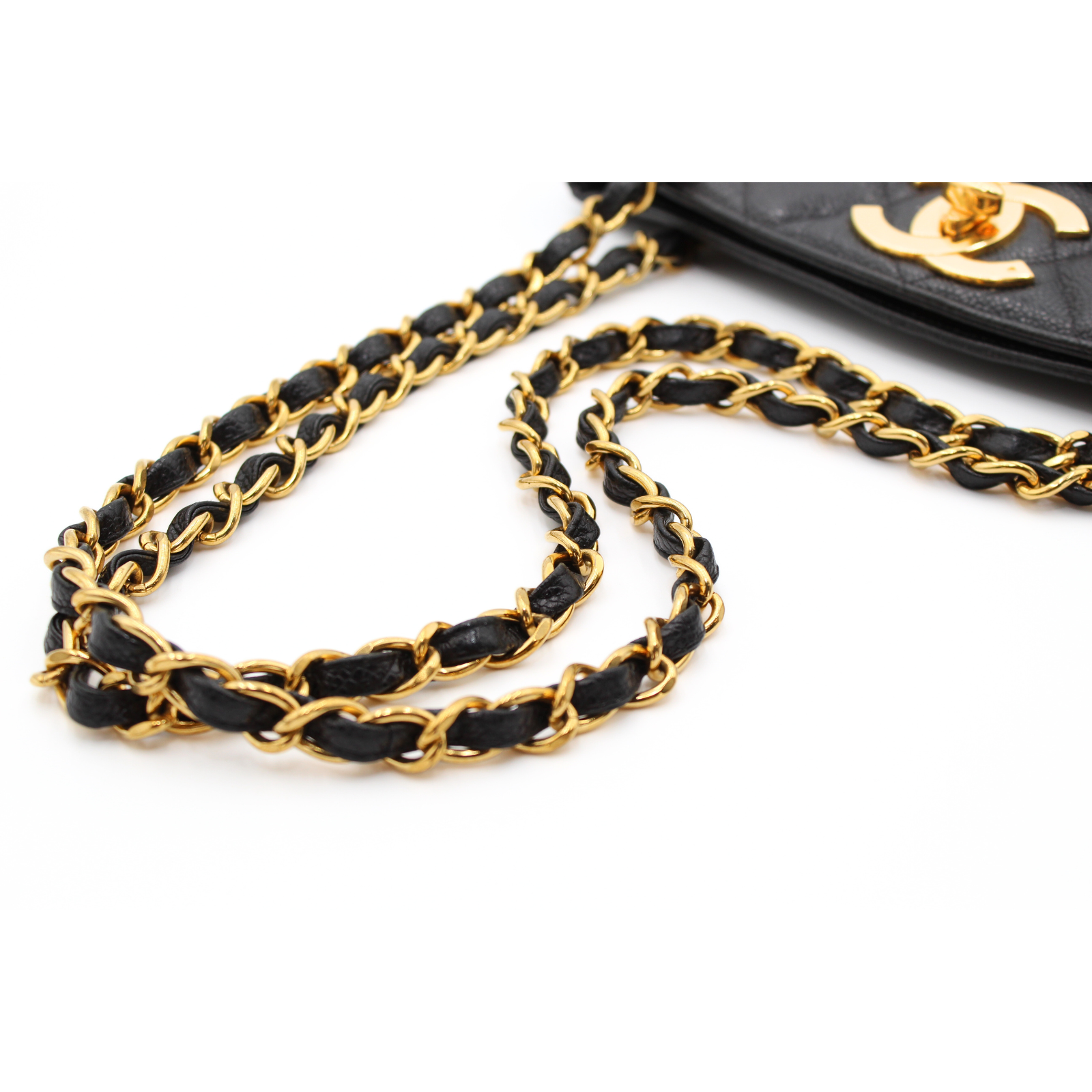 Caviar Black Shoulder Bag