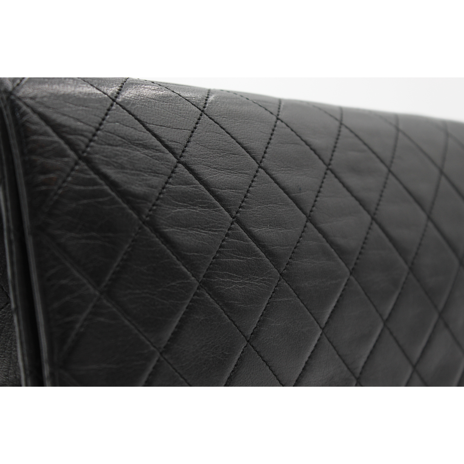 Lamb Black Shoulder Bag