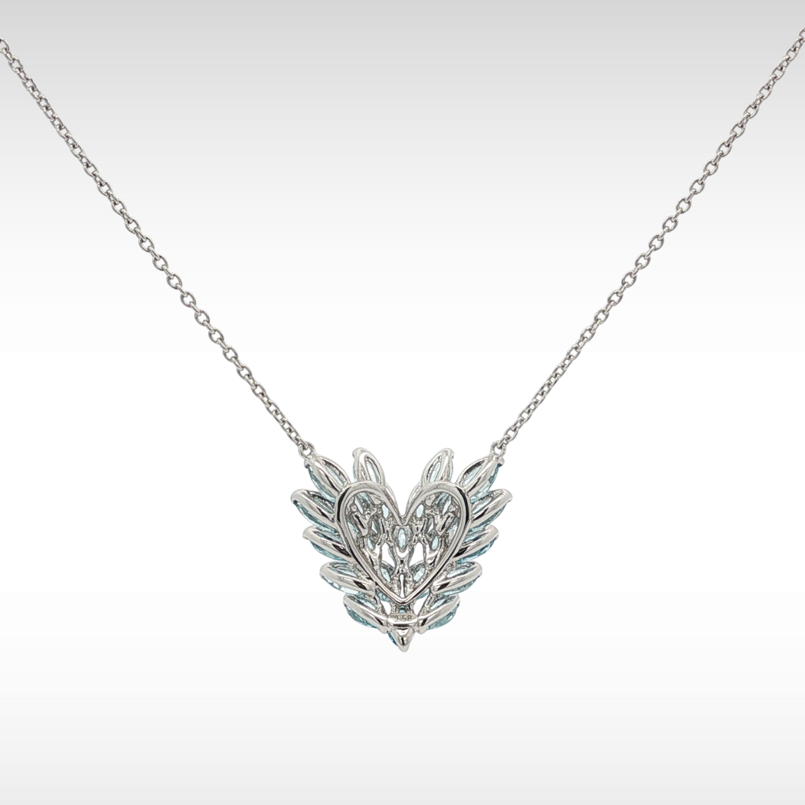 Aquamarine 2.58ct Neckrace