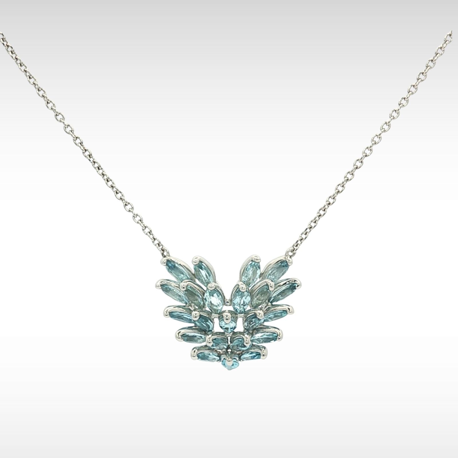 Aquamarine 2.58ct Neckrace