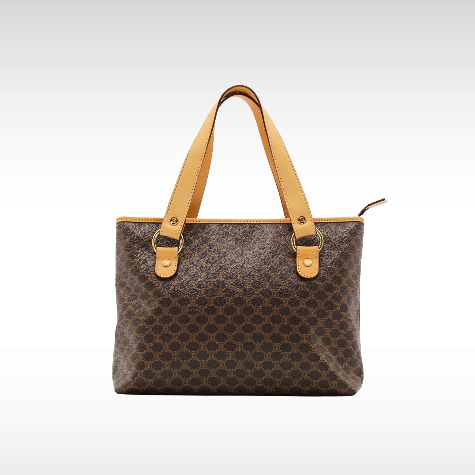 Macadam Coated Canvas Handbag