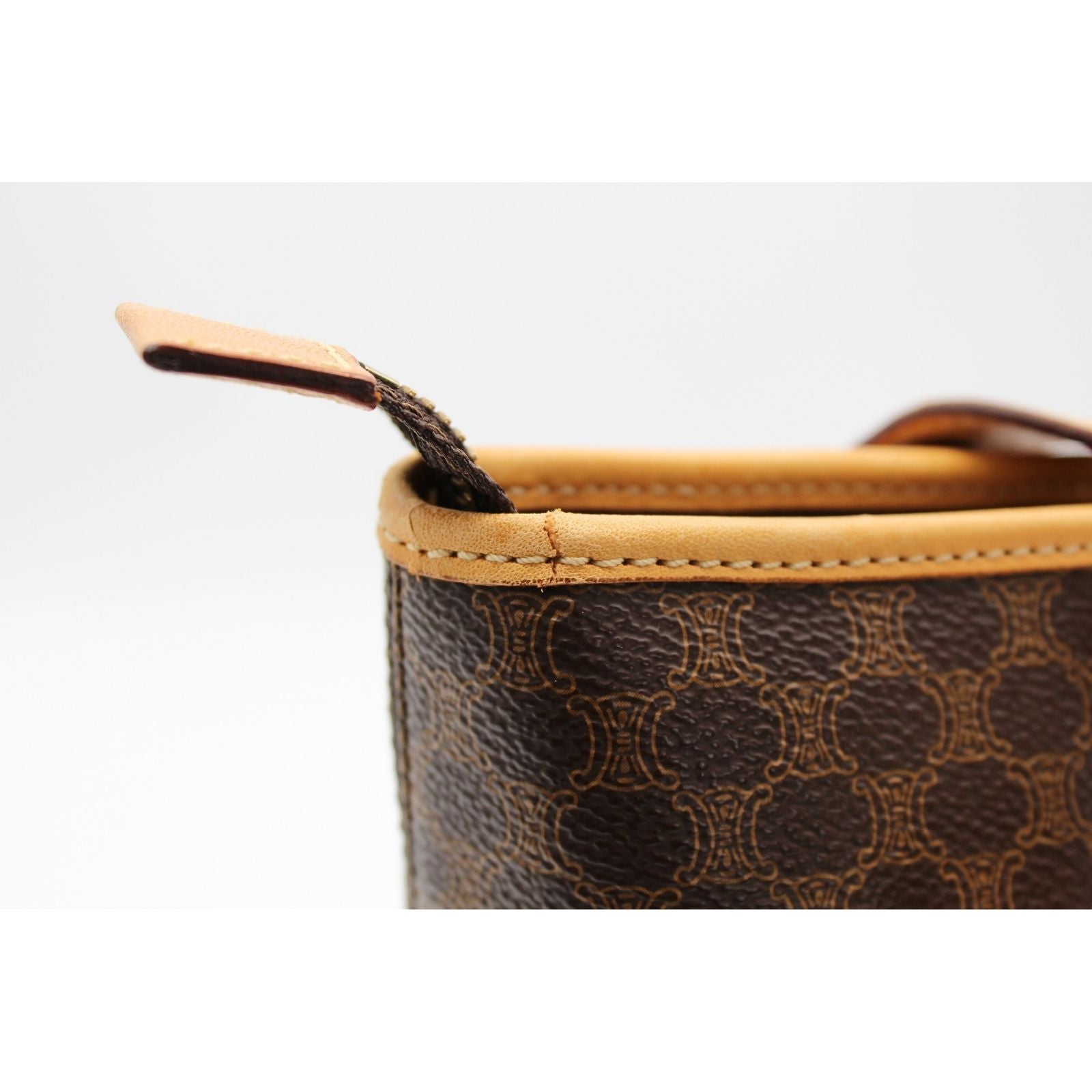 Macadam Coated Canvas Handbag