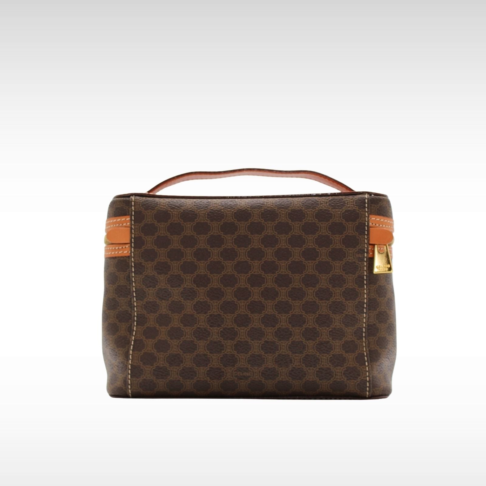 Macadam Coated Canvas Handbag