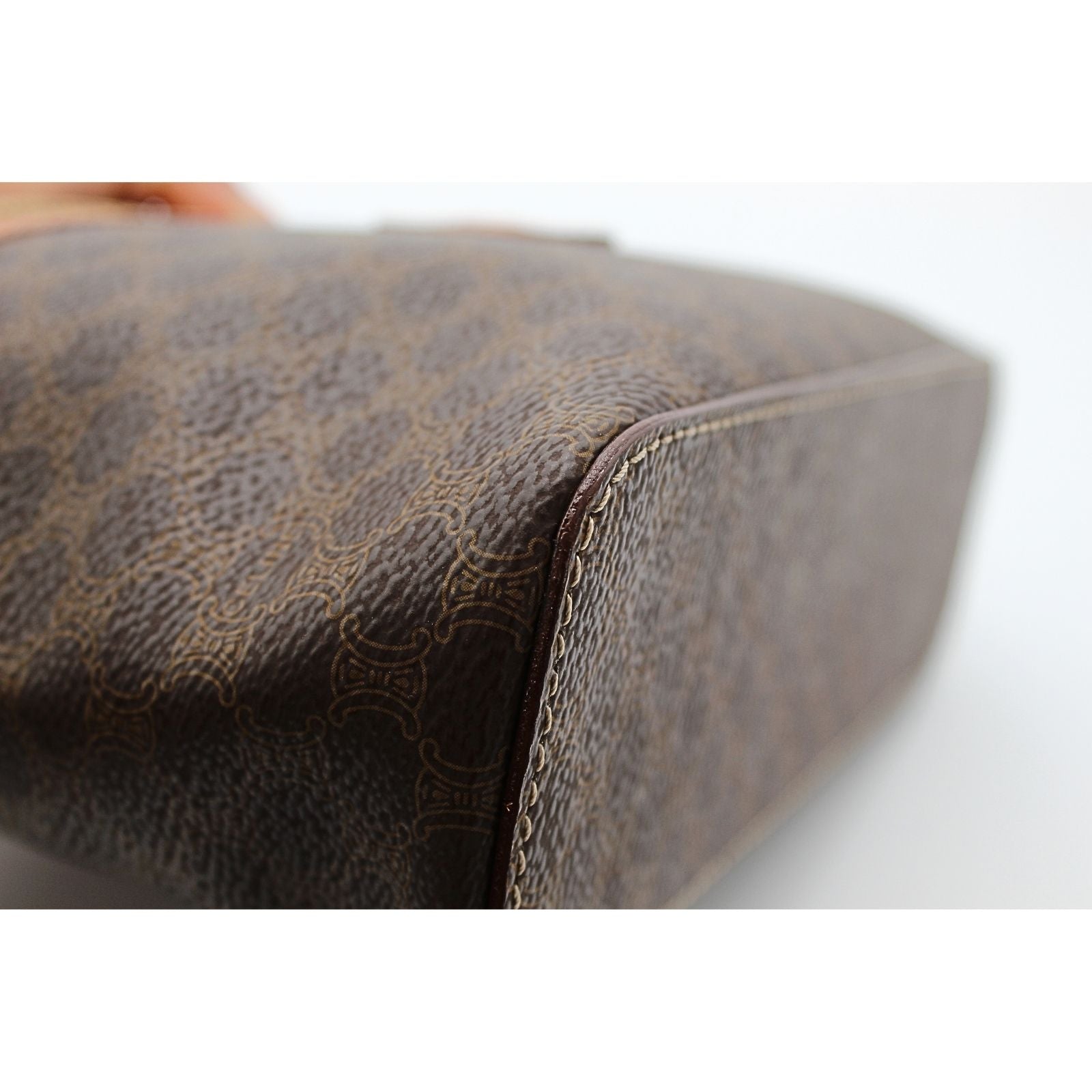 Macadam Coated Canvas Handbag