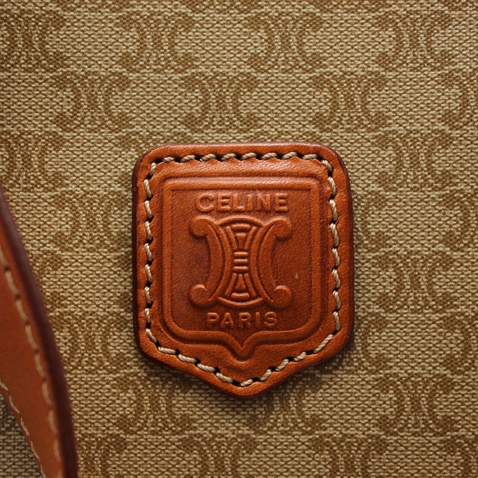 Macadam Coated Canvas Shoulder Bag