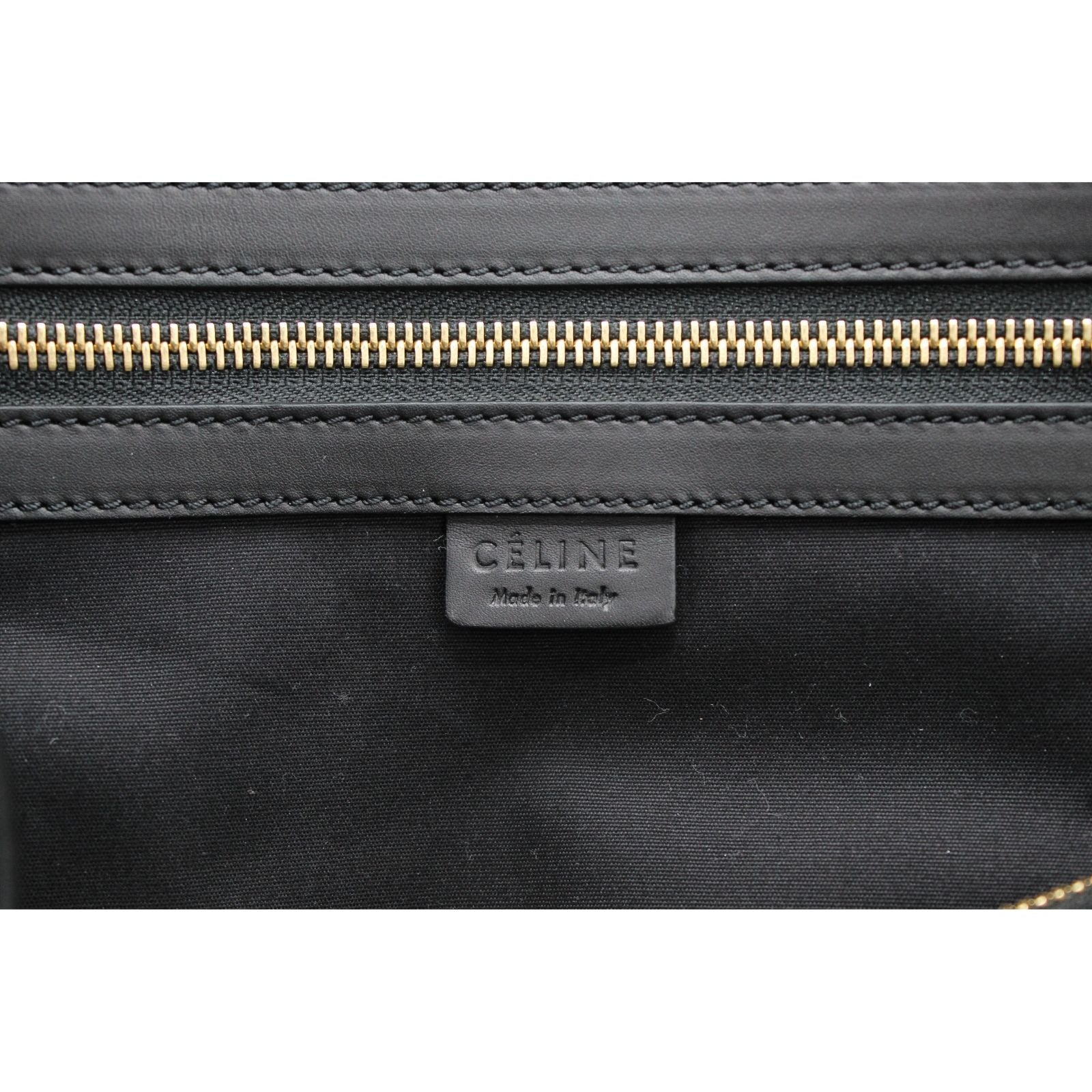 Horizontal Slanted Calf Shoulder Bag