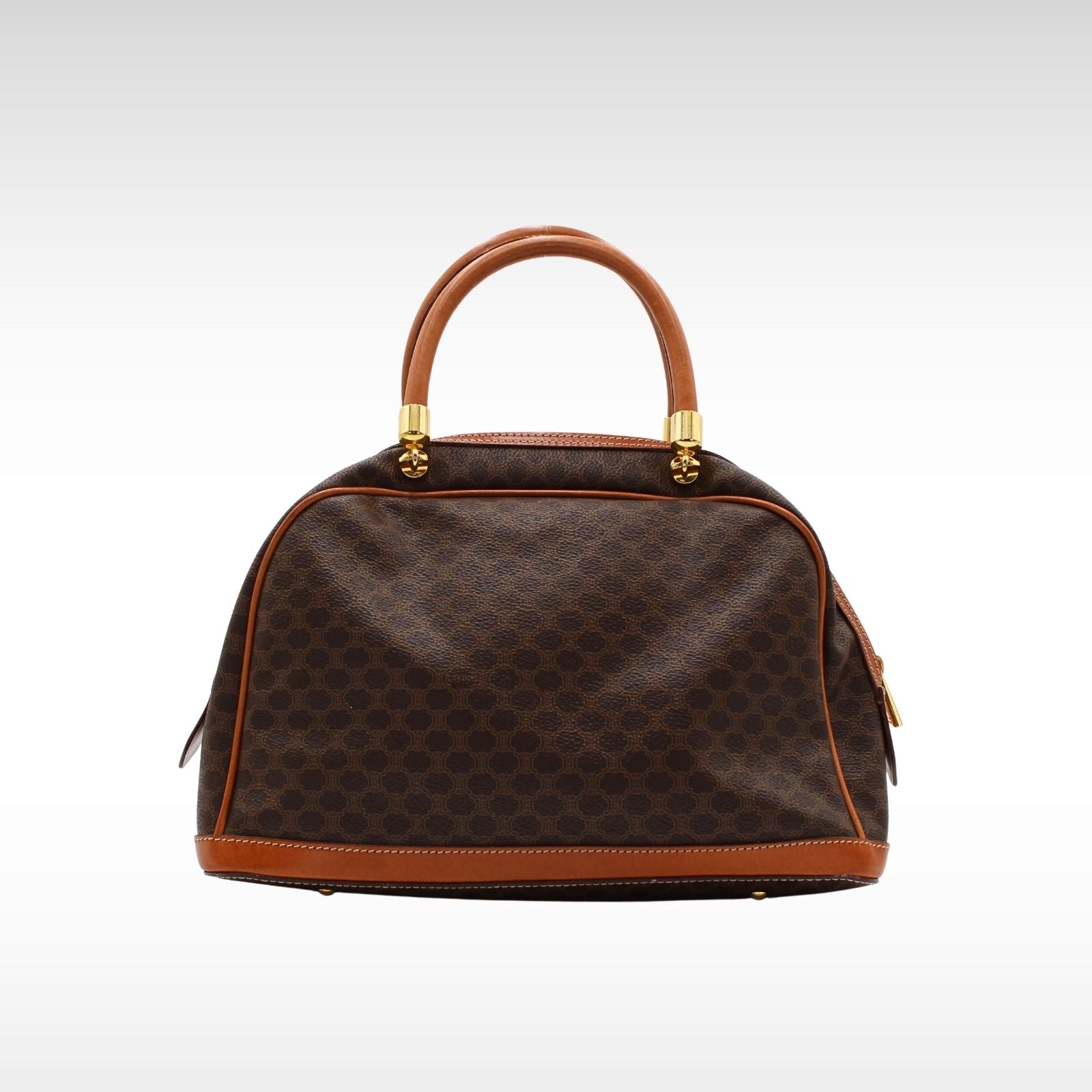 Macadam Coated Canvas Handbag