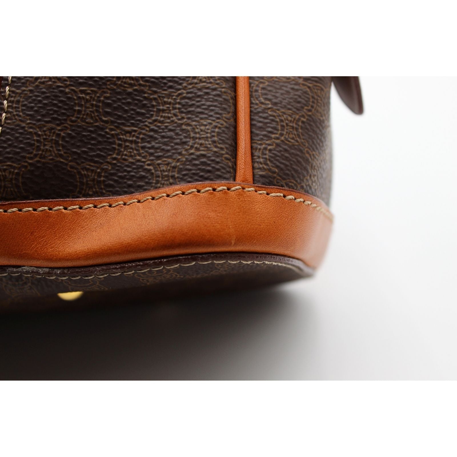 Macadam Coated Canvas Handbag