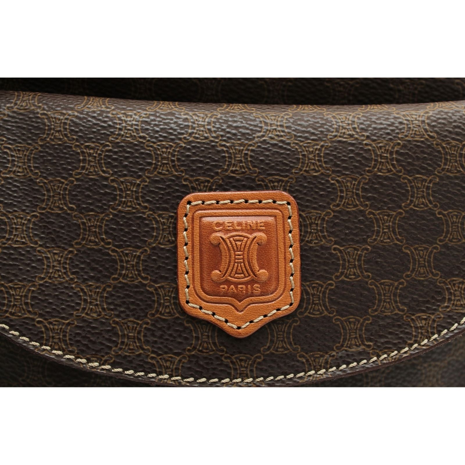 Macadam Coated Canvas Handbag