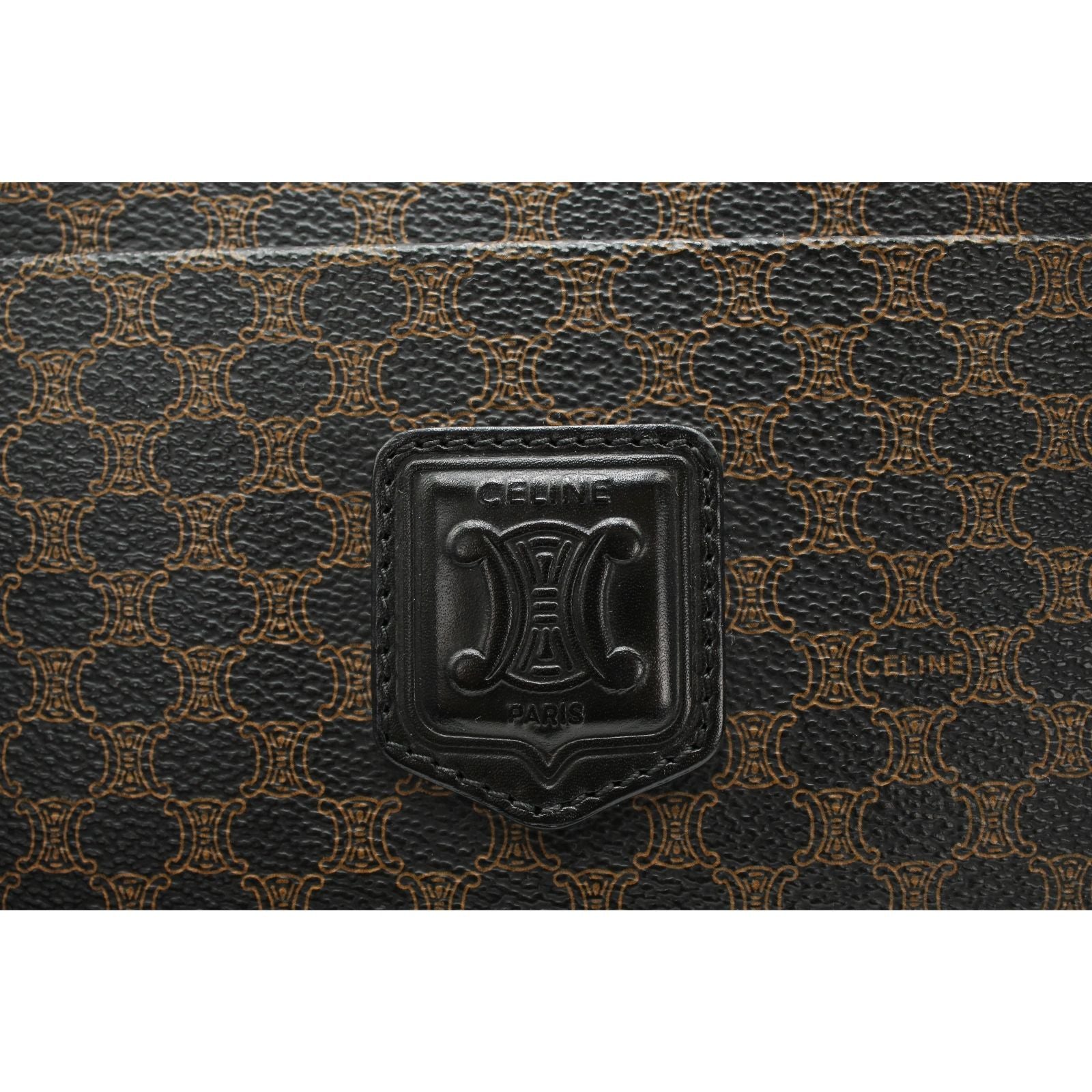 Macadam Coated Canvas Shoulder Bag