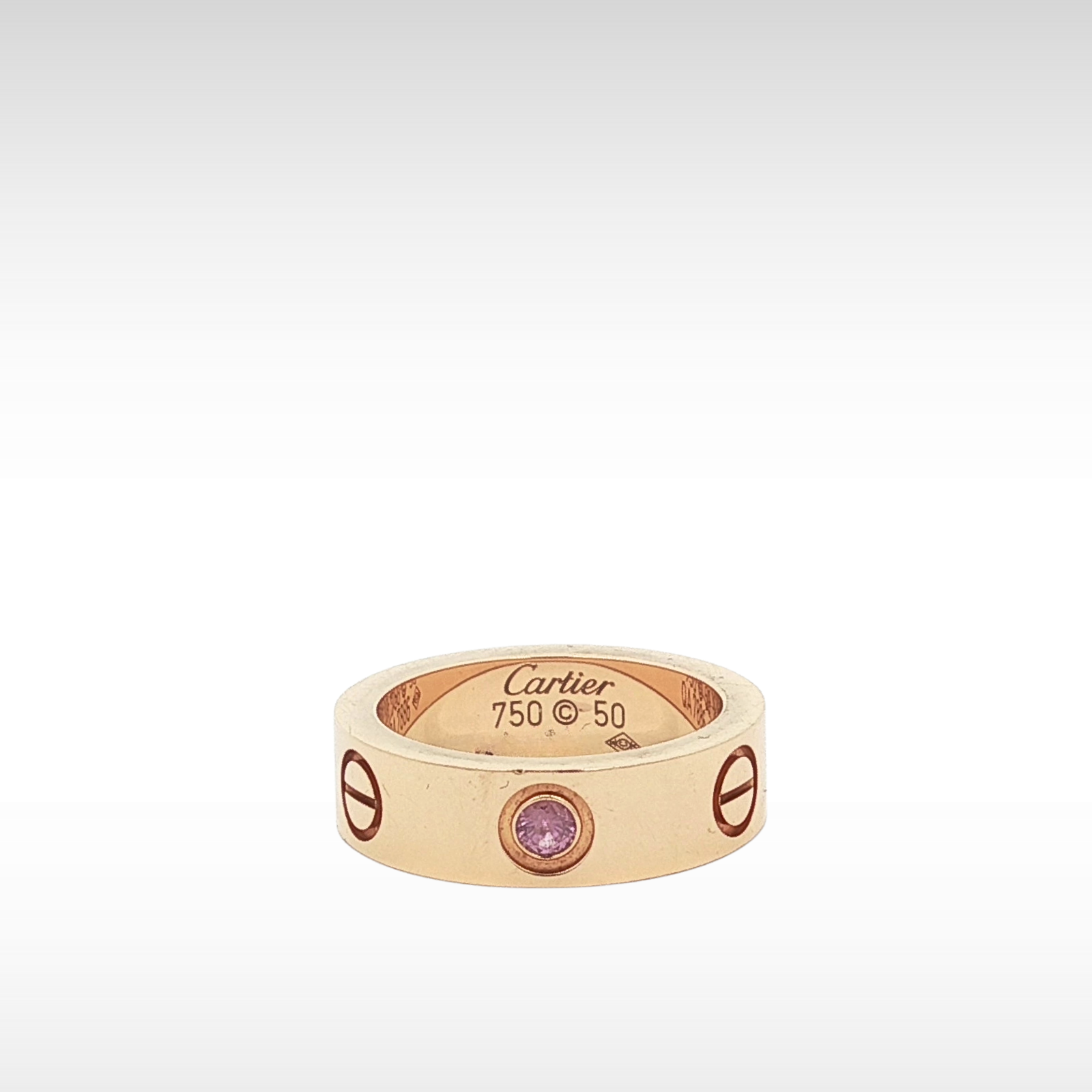 Love Ring Pink Sapphire 50