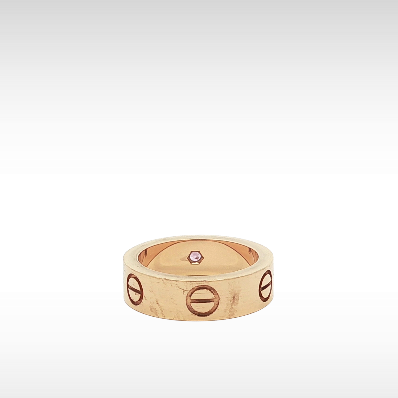 Love Ring Pink Sapphire 50