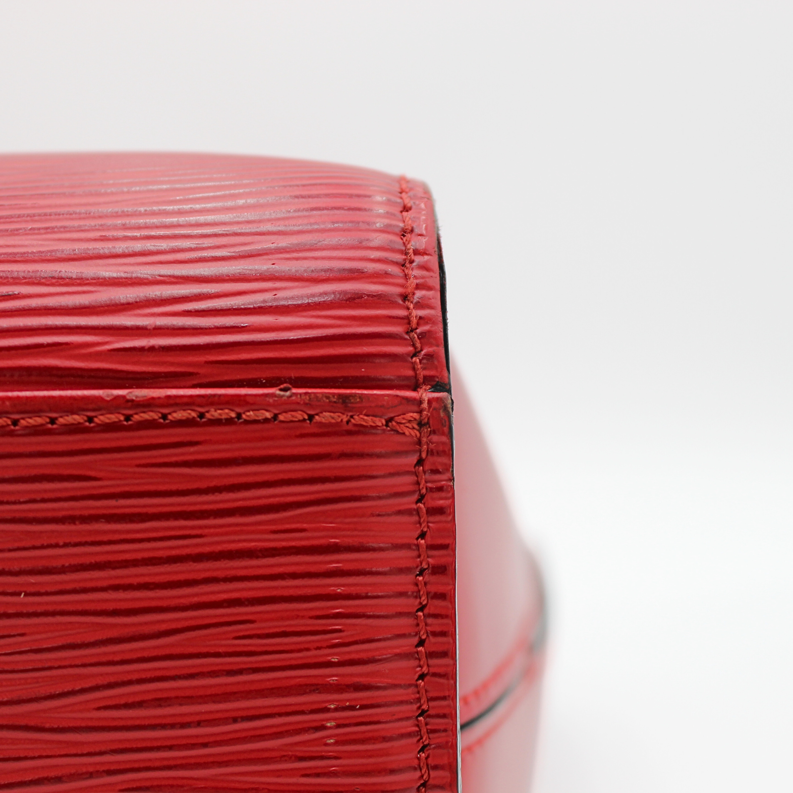 Duplex Epi Calf Red Shoulder Bag