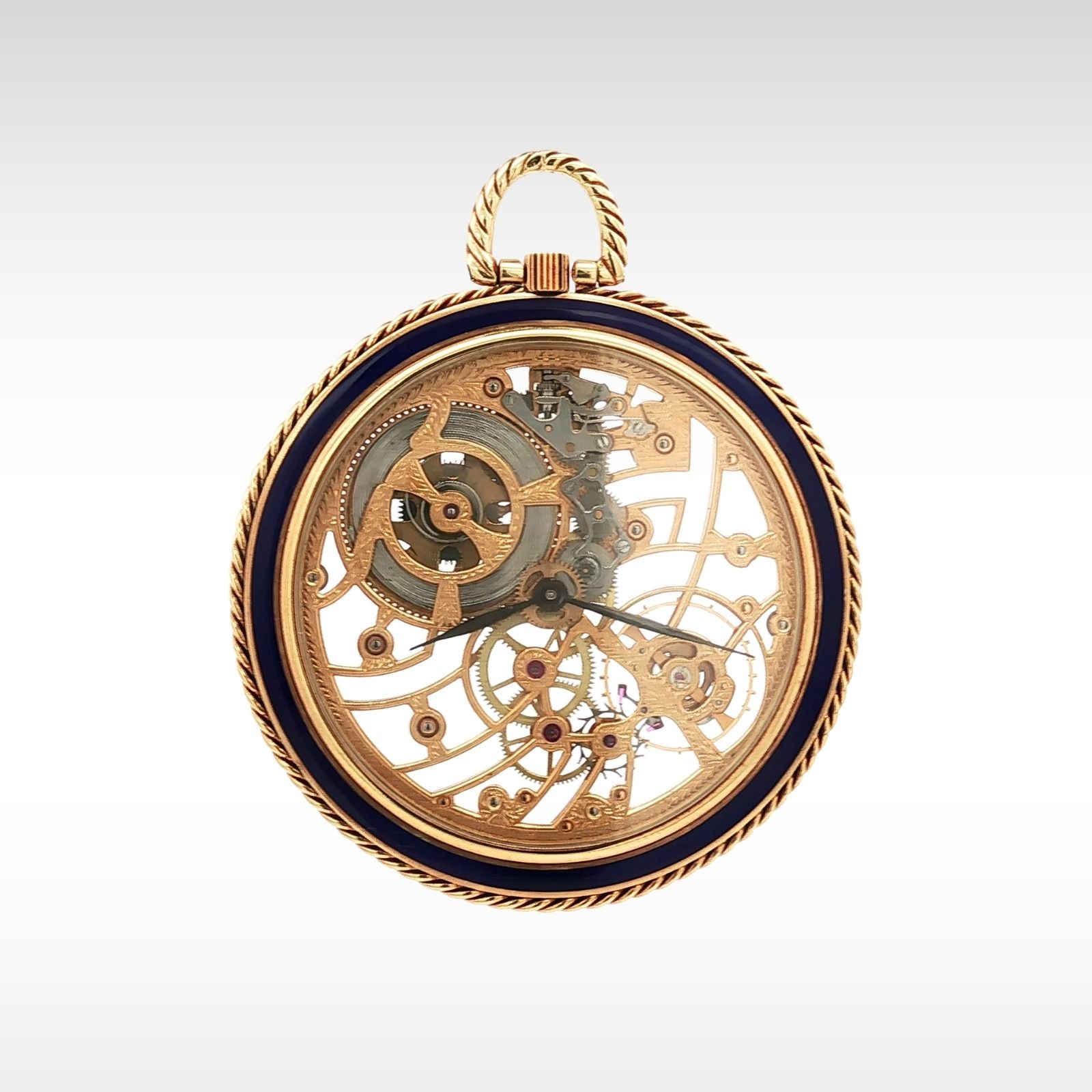 Skeletonized Pocket Watch