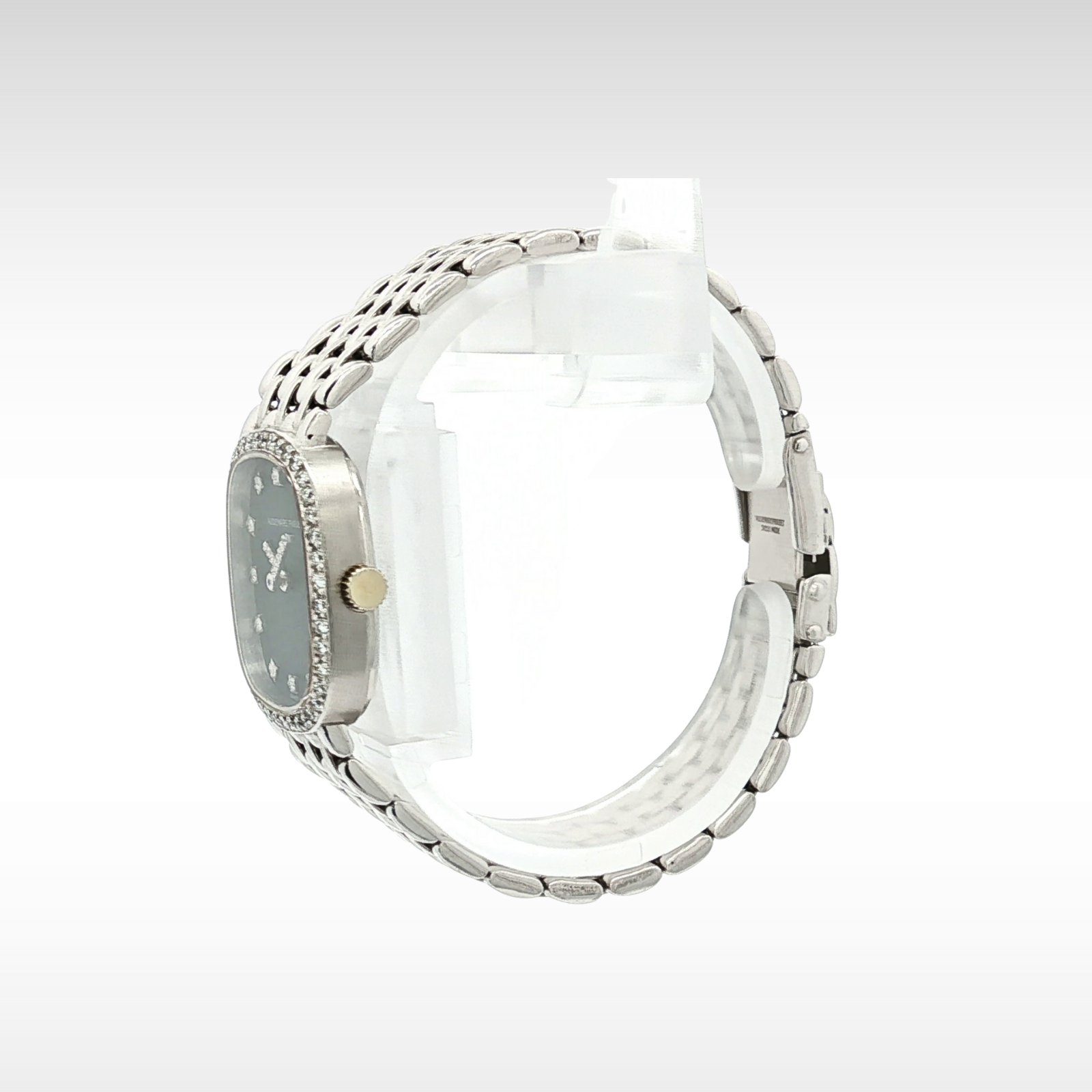 18K White Gold Diamond Watch