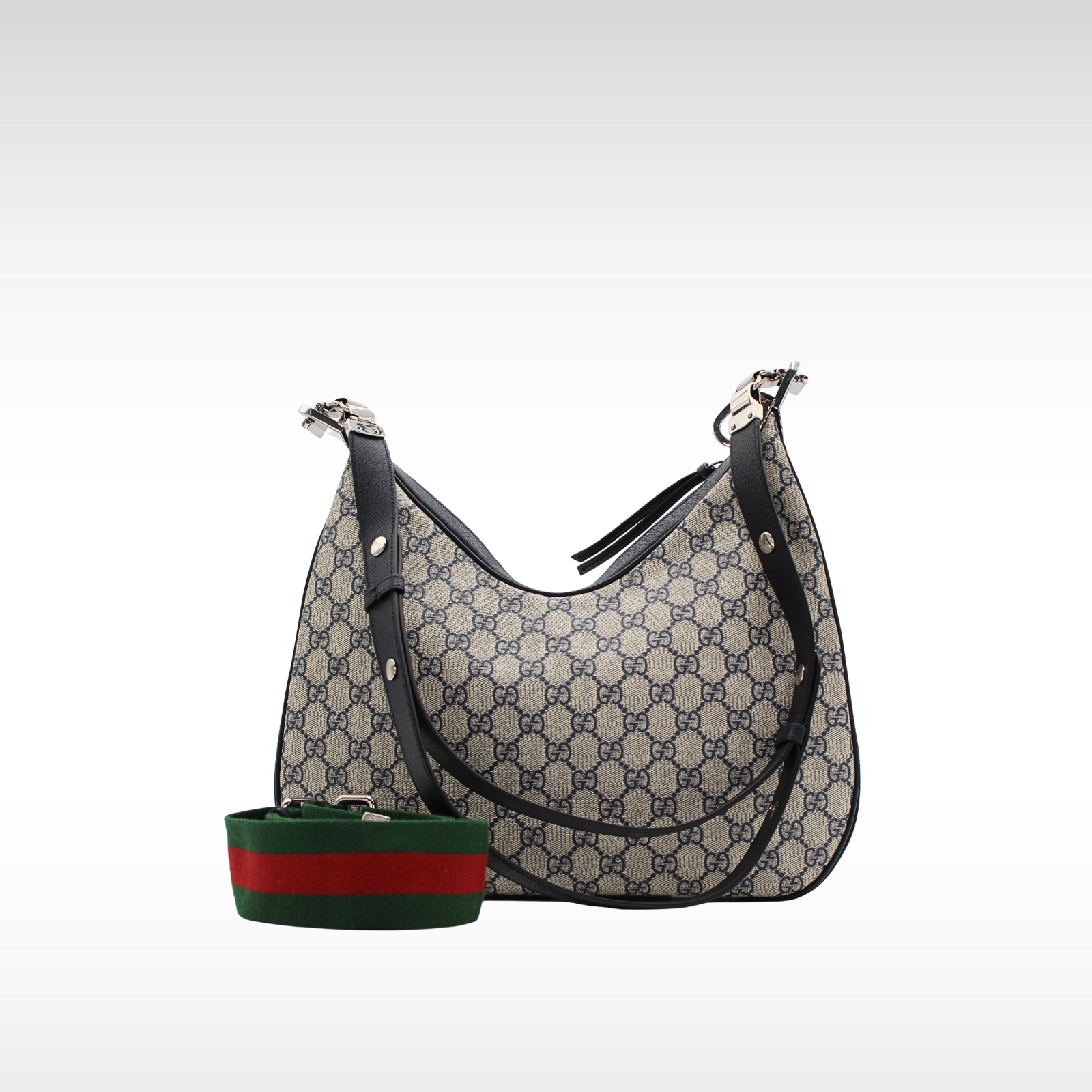 GG Supreme Coated Canvas Crossbody Bag