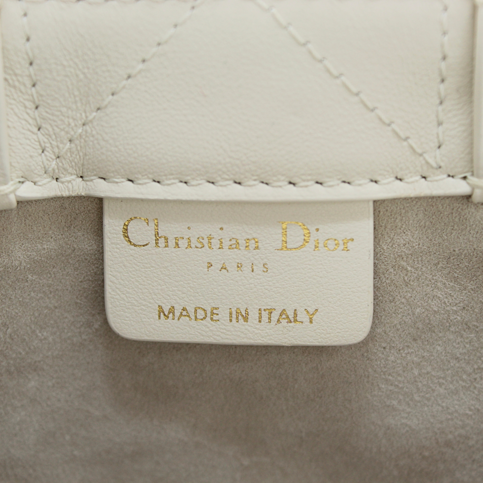 Book Tote Mini Macrocannage Calf White Handbag