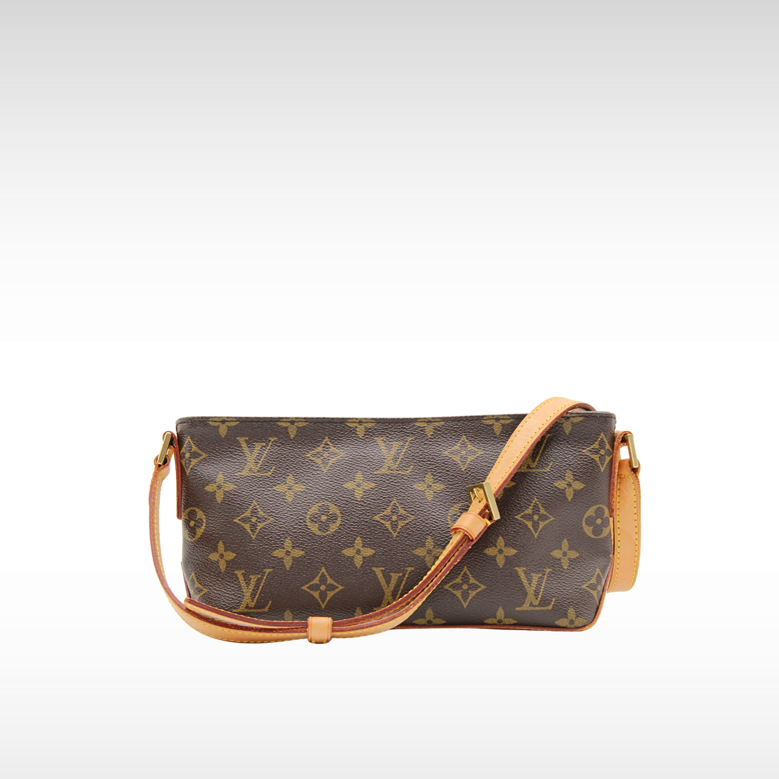 Louis Vuitton Trotteur Handbag Monogram Canvas