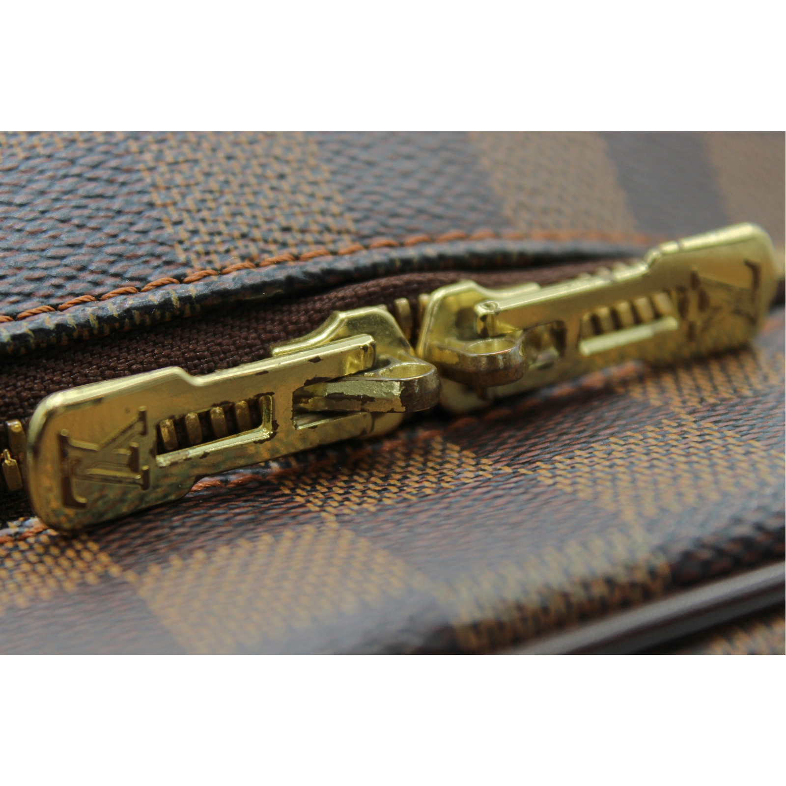 Nolita Damier Coated Canvas Ebene Hand Bag