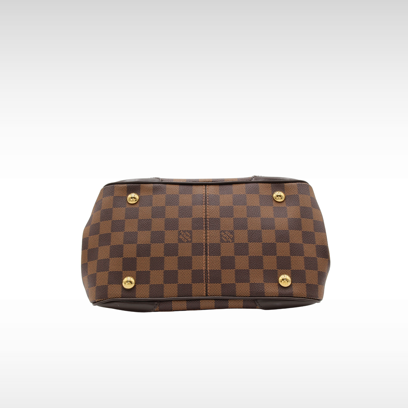 Verona Damier Coated Canvas Ebene Shoulder Bag