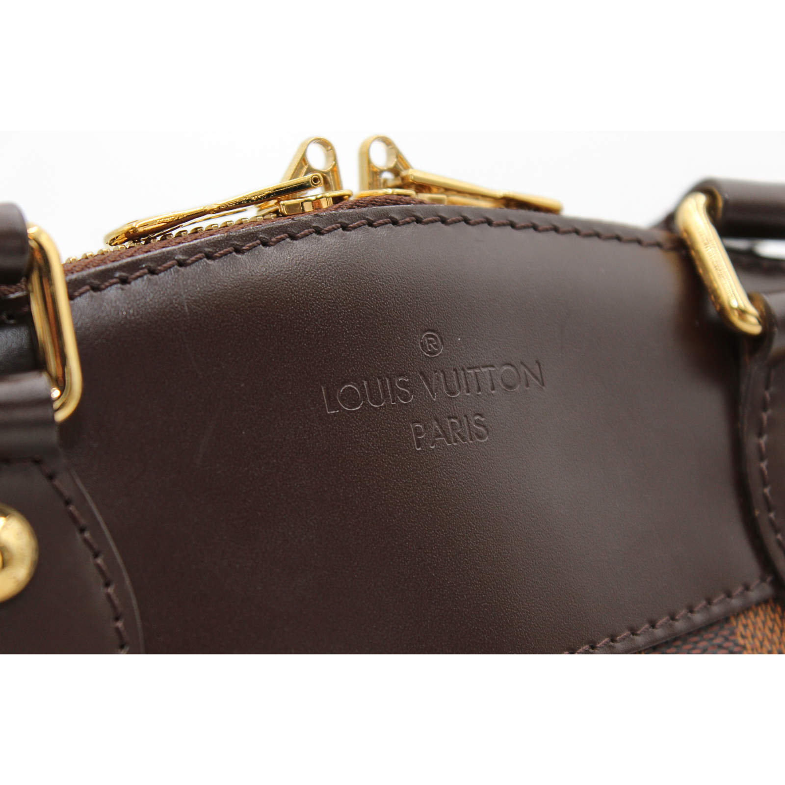 Verona Damier Coated Canvas Ebene Shoulder Bag