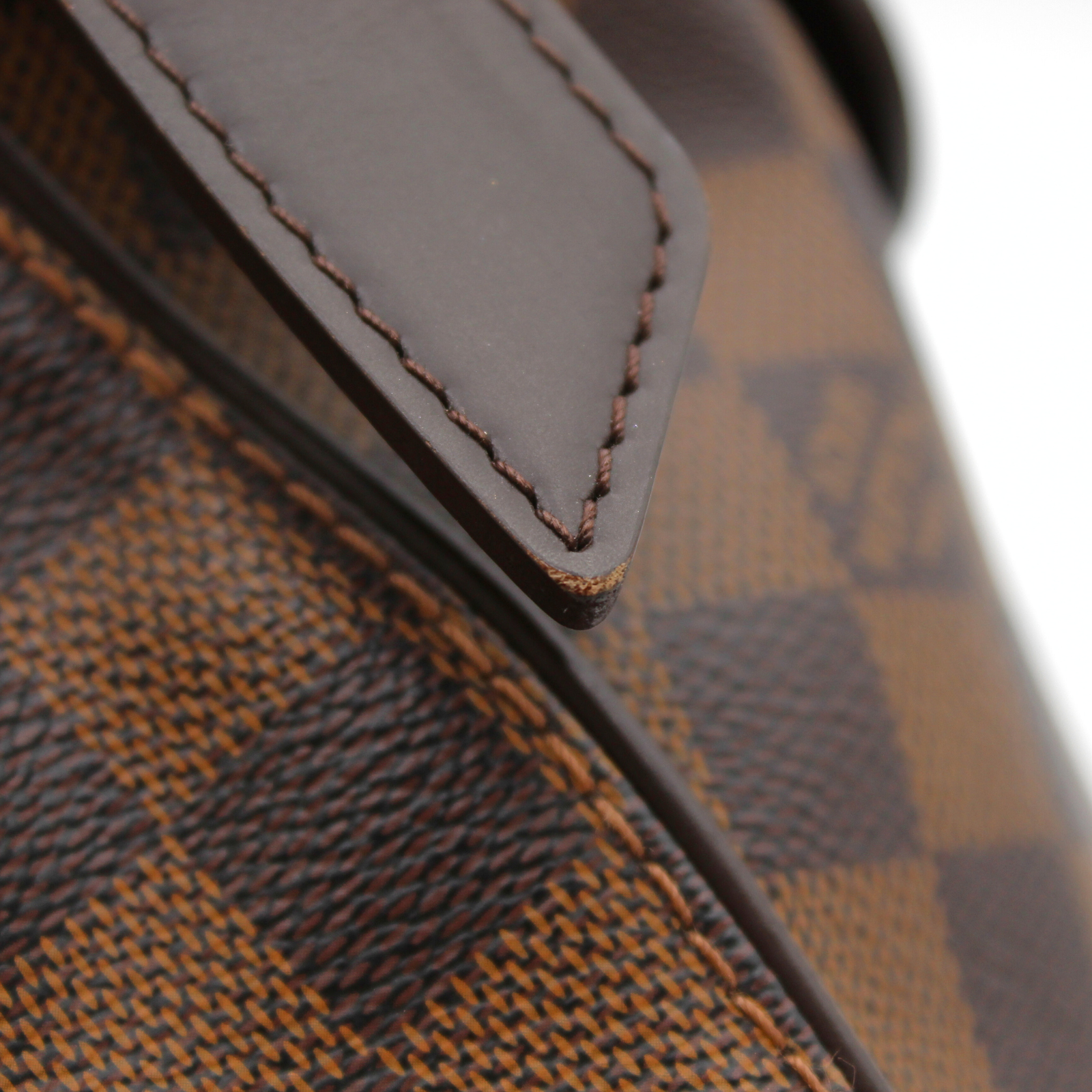 Sistina PM Damier Coated Canvas Ebene Shoulder Bag