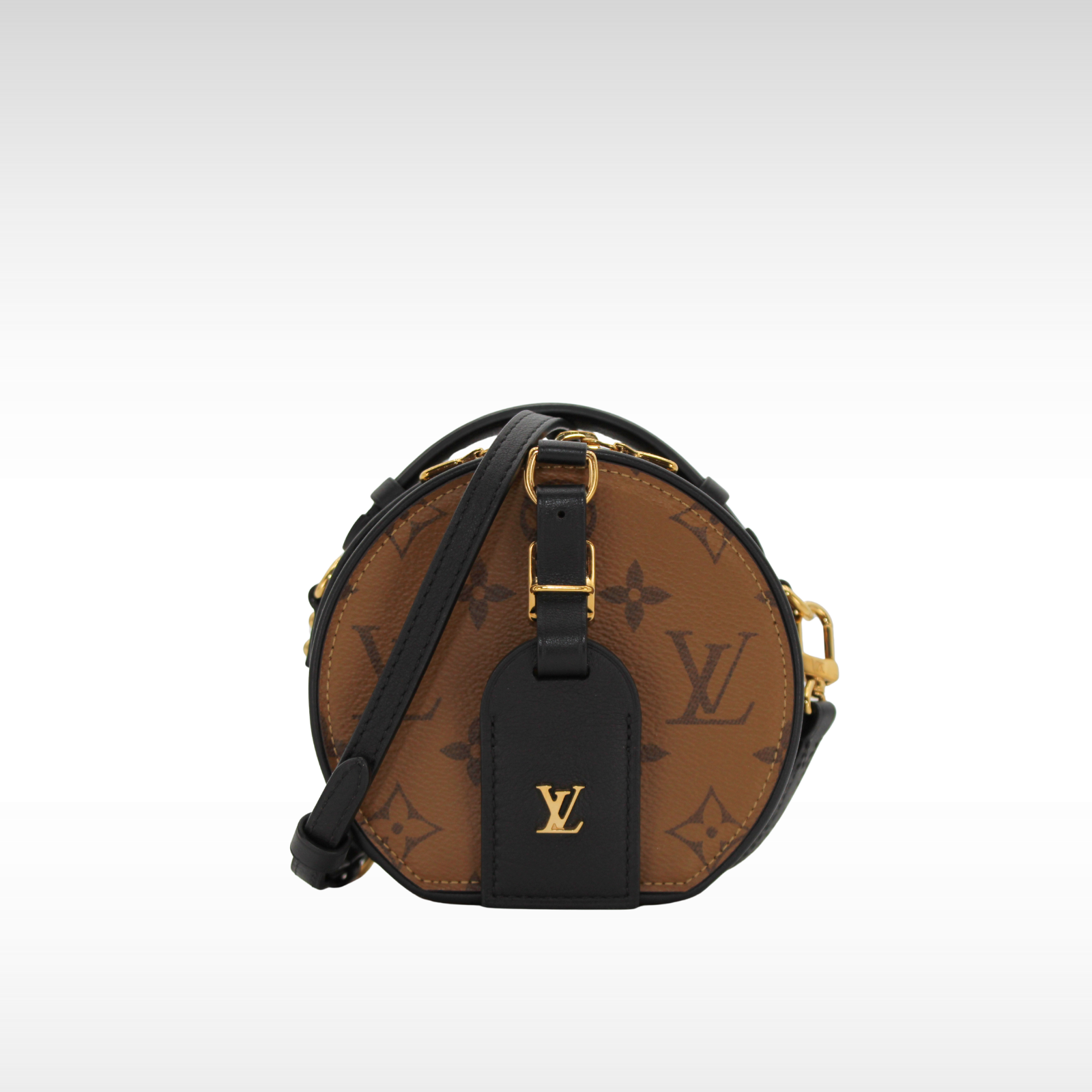 Boite Chapeau Mini Monogram Reverse Crossbody Bag