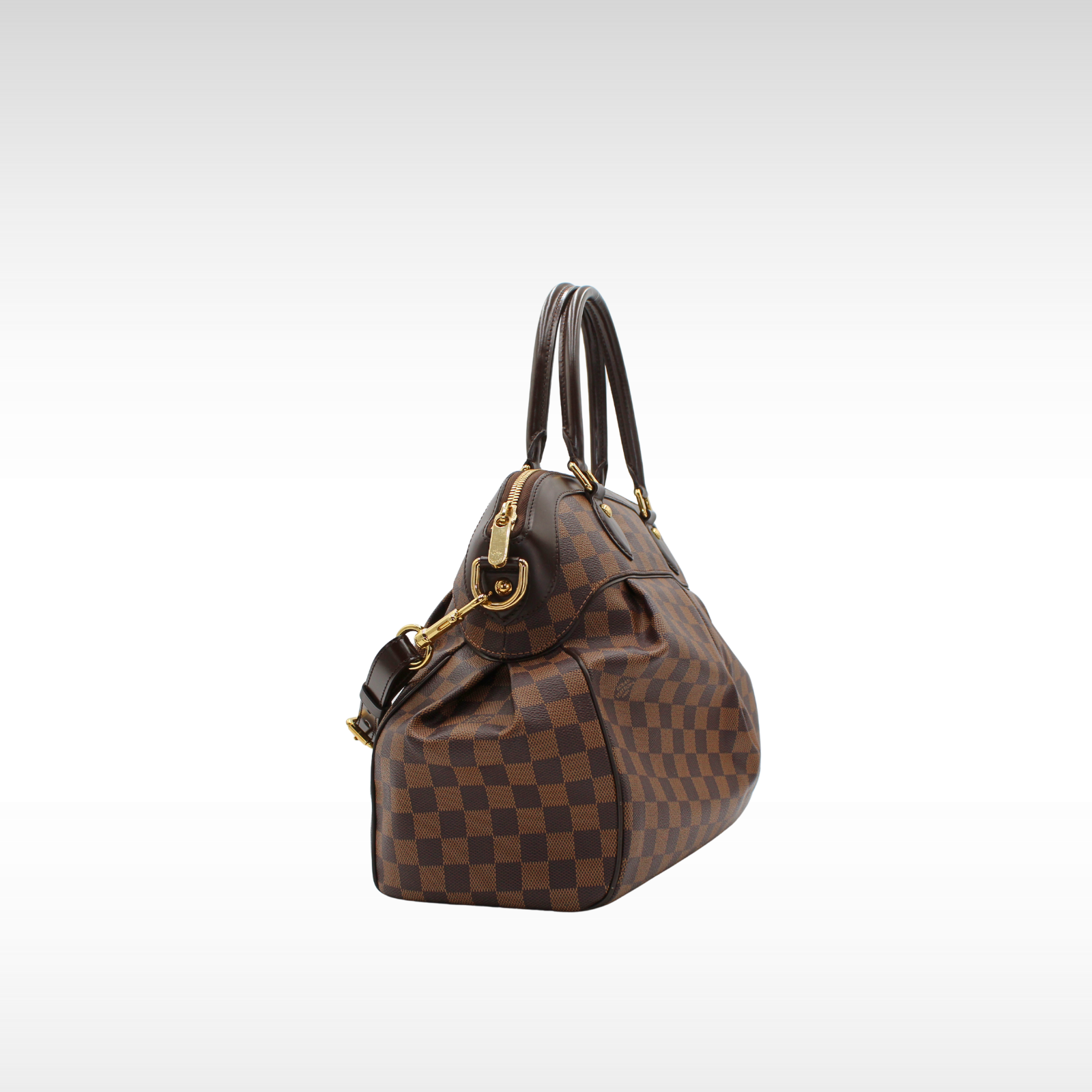 Trevi GM Damier Coated Canvas Ebene Hand Bag