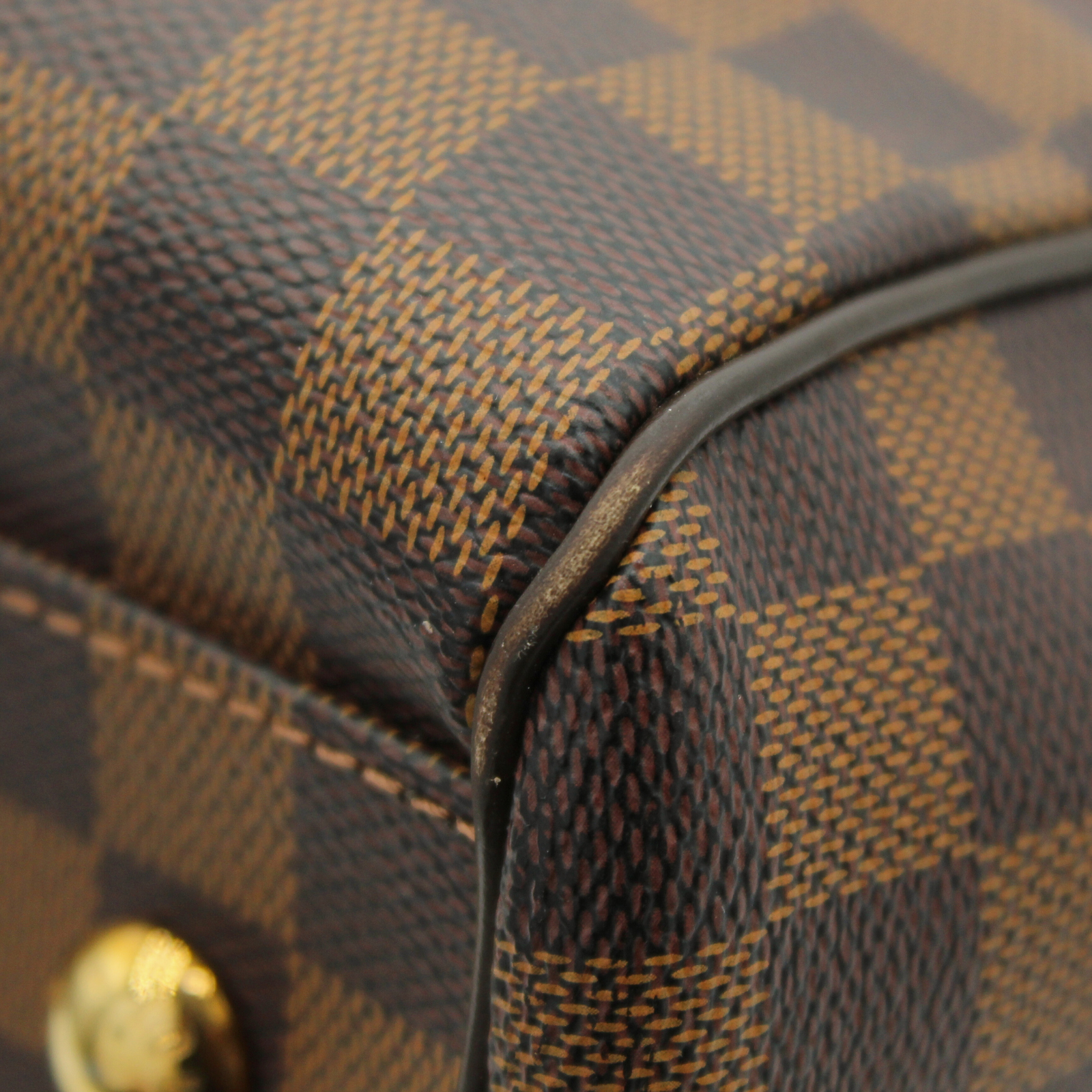 Trevi GM Damier Coated Canvas Ebene Hand Bag