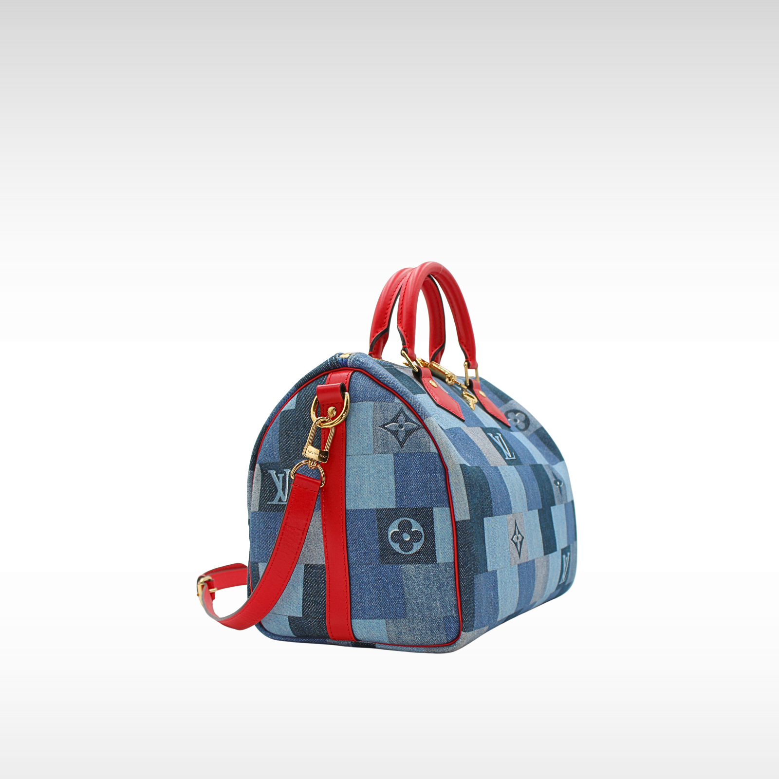 Speedy Bandoulière 30 Monogram Denim Handbag