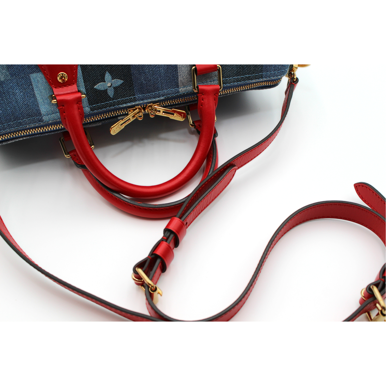 Speedy Bandoulière 30 Monogram Denim Handbag