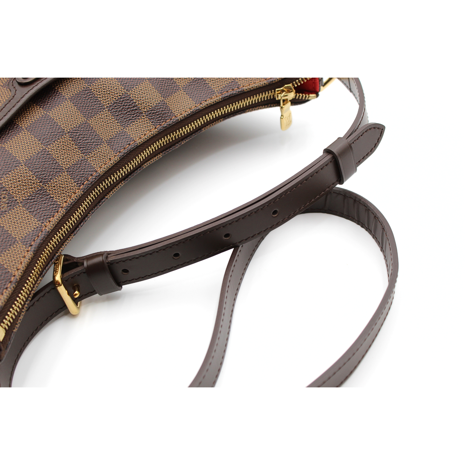 Bloomsbury PM Damier Coated Canvas Ebene Cross Body Bag
