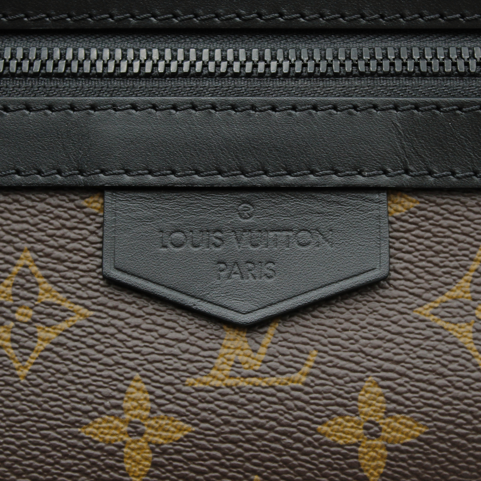 LV Trail Messanger Monogram Macassar Crossbody Bag