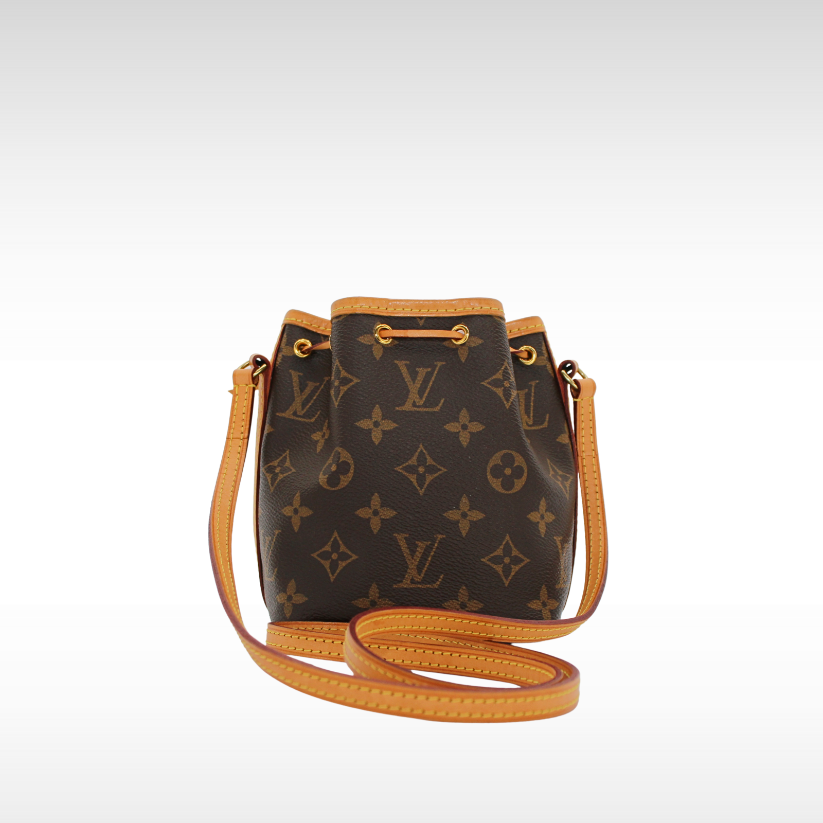 Noe Nano Monogram Crossbody Bag