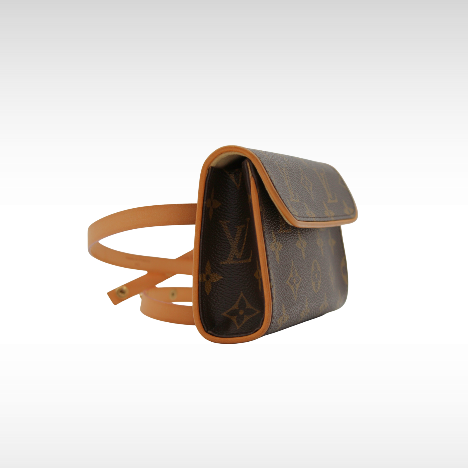 Pouchetle Florentine XS Monogram Belt Bag