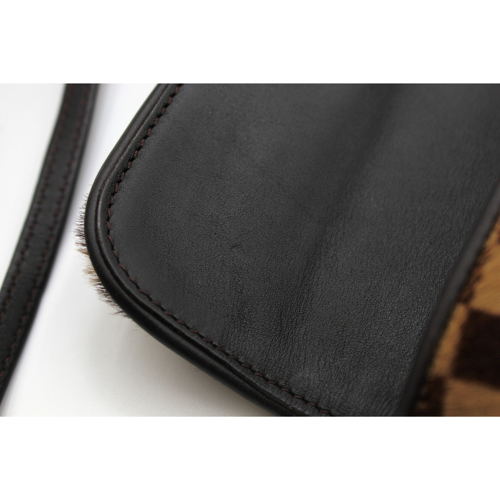 Gazelle Damier Souvage Ebene Shoulder Bag